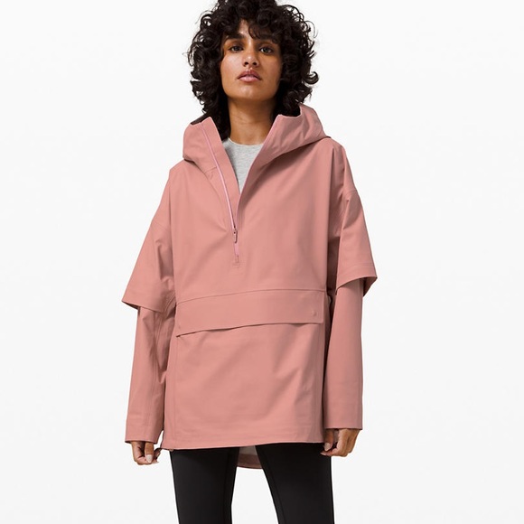 Lululemon Into The Drizzle 2 Zip Jacket 